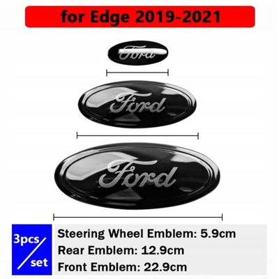 EMBLEMA INSIGNIA FORD EDGE STLINE 19-20  