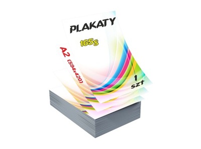 PLAKATY A2 1 szt