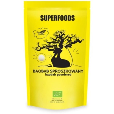 SUPERFOODS Baobab sproszkowany BIO 150g BIO PLANET