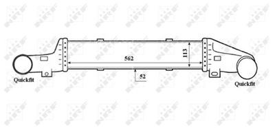 RADUADOR AIRE DE CARGA 30420  