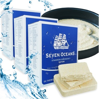 3x Racja żywnościowa SEVEN OCEANS 500G NORWEGIA