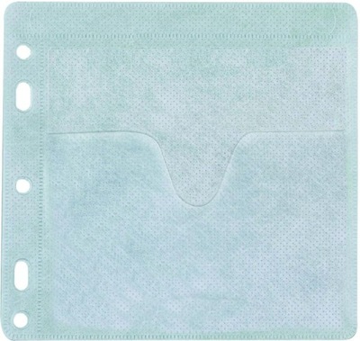 Koperta z oknem na CD/DVD Q-Connect 40szt biały