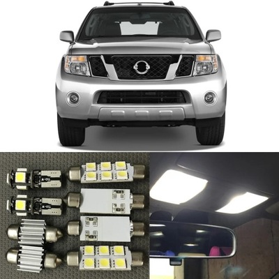 12X DIOPARA LUMINOSO LED LUCES PARA INTERIOR NISSAN PATHFINDER 12V B  