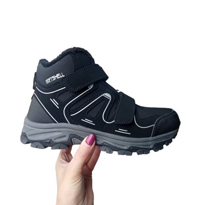 BUTY TREKKINGOWE TRAPERY ZIMOWE SOFTSHELL SENTE 37