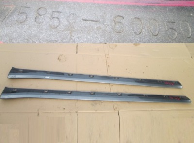 Молдинг порог na порог левая land cruiser 120 фото №1