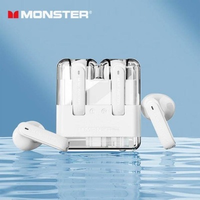 Słuchawki bezprzewodowe Monster XKT12 TWS Białe