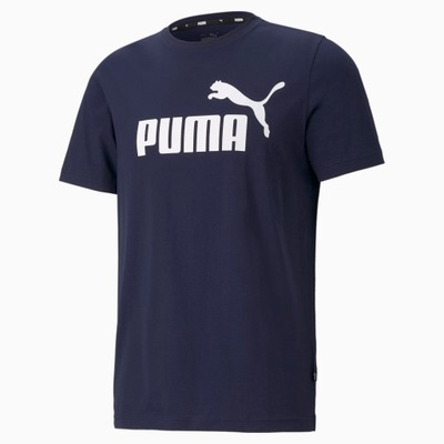 PUMA KOSZULKA MĘSKA men BAWEŁNIANA basic BAWEŁNA S