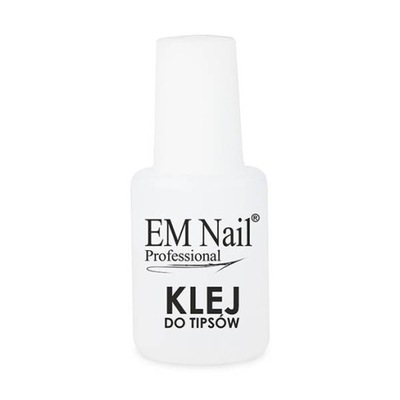 Klej do tipsów z pędzelkiem EM Nail 10g