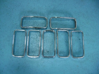 Jeep renegade хром рамки решетка фото №1