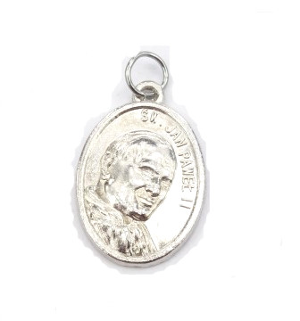 S9 Medalik z papieżem św. Jan Paweł II papież