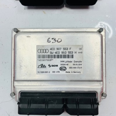 Блок керування модуль підвіска audi a8 d3 4e0907553f фото №1