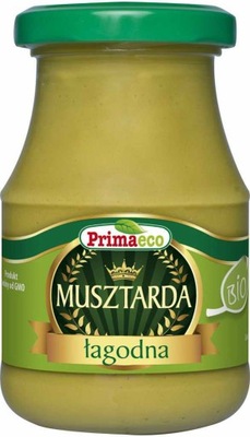 Musztarda łagodna BIO 170 g (PRIMAECO) PRIMAECO