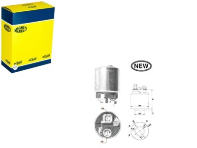 Выключатель электромагнитный стартер renault magneti marelli фото №1