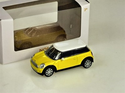 NOREV MINI COOPER ONE 2006 Mellow Yellow 1:64 Mini-Jet