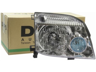 Лампа фара правый nissan x-trail i 01-13 фото №1