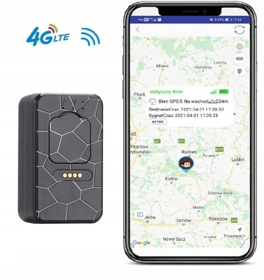 LOCALIZADOR GPS 4G LTE 25 DNI MAGNES PODSLUCH MINI  