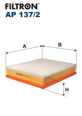 Filtron ap 137/2 фильтр воздуха фото №1