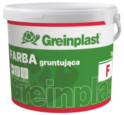 GREINPLAST farba gruntująca F biała 15kg