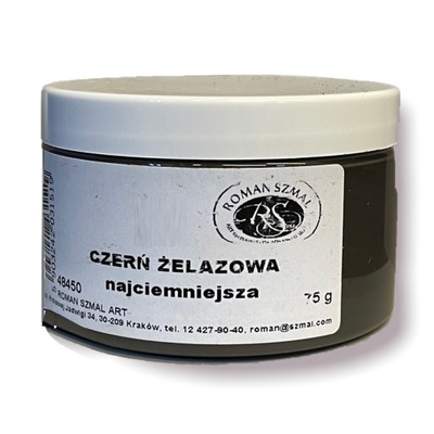 Pigment czerwień żelazowa najciemniejsza 75g 48450