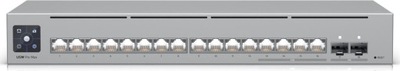 Ubiquiti UniFi 12xRJ45 GBit/4xRJ45 2.5G/2xSFP+ Managed Max optional 19"