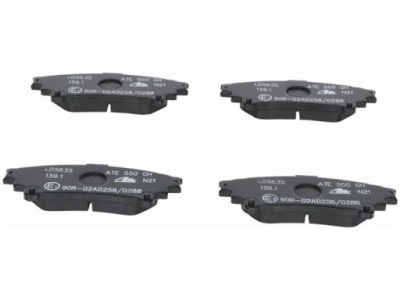 Тормозные колодки задняя lexus rx iii 3.5 09-15 toyota prius w4 1.8 11- фото №1