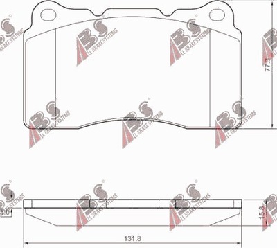 ZAPATAS DE FRENADO VOLVO S60 R 2,5T AWD 03-  