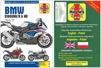 BMW S1000RR S1000R S1000XR (2010-2017) MANUAL REPAIR HAYNES +GRATIS 24H  