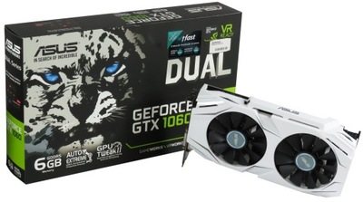 ASUS NVIDIA GEFORCE GTX 1060 6GB DUAL-GTX1060-6G PCIe