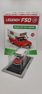 FSO Polski Fiat 125P Kemping Legendy FSO 1:43