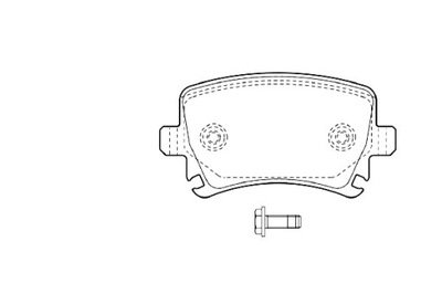 VALEO ZAPATAS DE FRENADO SKODA OCTAVIA 1.6 FLEXIBLE 8 2009-11 2012  