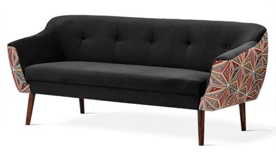 Sofa tapicerowana Bergamo 3 osobowa, skandynawska