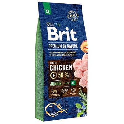 Brit Premium By Nature Junior XL Extra Large 15kg