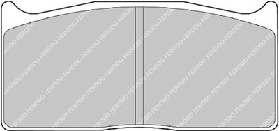 FRP308W DS1.11 FERODO PADS MITSUBISHI LANCER EVO  