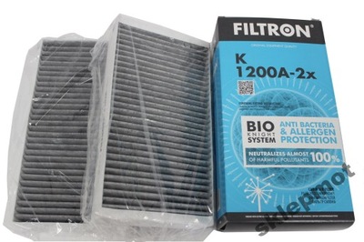 FILTRON FILTRO DE CABINA DE CARBON K1200A-2X MERCEDES GASOLINA CLASE GL GL 320 CDI  