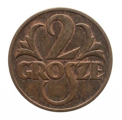 2 grosze 1939, Warszawa. st.2-