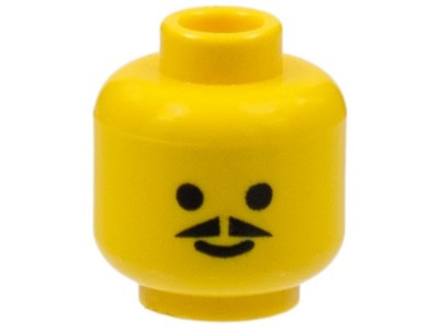 Lego 3626bp03 głowa krótki wąs 1szt