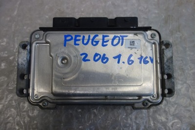 COMPUTADOR DEL MOTOR PEUGEOT 206 C3 308 1.6 9662560580  