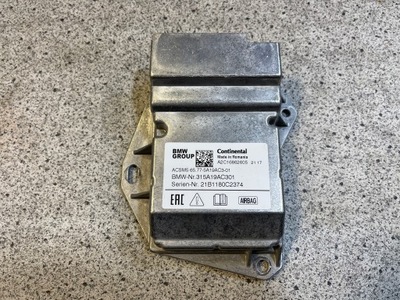 Bmw f40 f44 f48 модуль датчик подушка безопасности 5a19ac3 фото №1