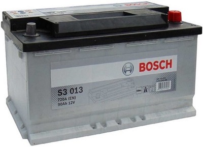 АККУМУЛЯТОР BOSCH S3 012 90AH 720A P+