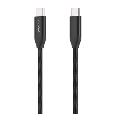 Kabel Choetech USB typ C - USB typ C 1,2 m czarny