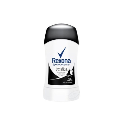 Rexona Invisible sztyft black,white