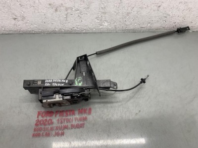 Замок левый перед 4 pin ford fiesta mk8 1.5 tdci 20 r h1bbb219a65am 3d фото №1