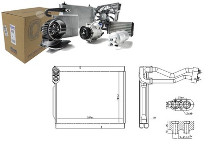 ÉVAPORATEUR DU CLIMATISEUR HYUNDAI I20 I IX20 1.1D-1.6 08.08- NISSENS - milautoparts-fr.ukrlive.com