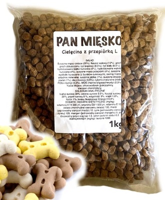 Pan Mięsko Cielęcina przepiórka L 1kg (na wagę)