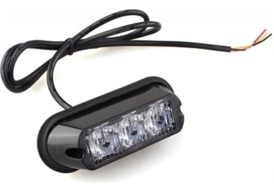 Lampa strobo 3 LED*3W