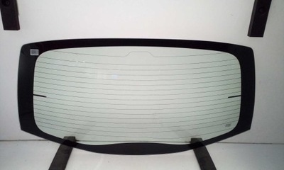 Стекло задняя dacia sandero 08-11r фото №1