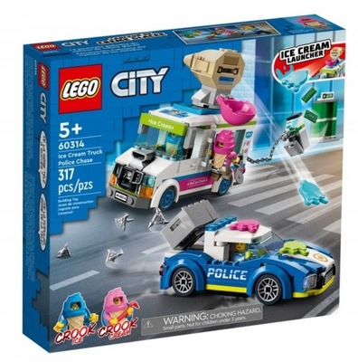 klocki Lego City Pościg za furgonetką z lodami