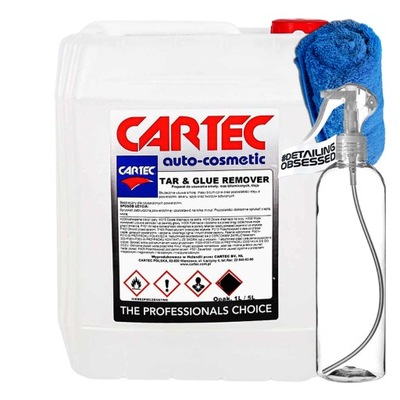 Cartec Tar & Glue Remover 5L środek do usuwania smoły, kleju, asfaltu