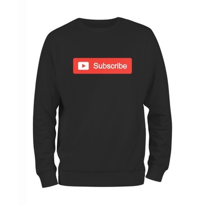 SUBSCRIBE subskrybuj #youtube bluza męska