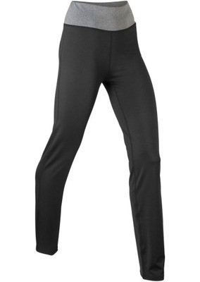 EA287 LEGGINSY DAMSKIE BONPRIX SPORTOWE 32/34 CZARNE